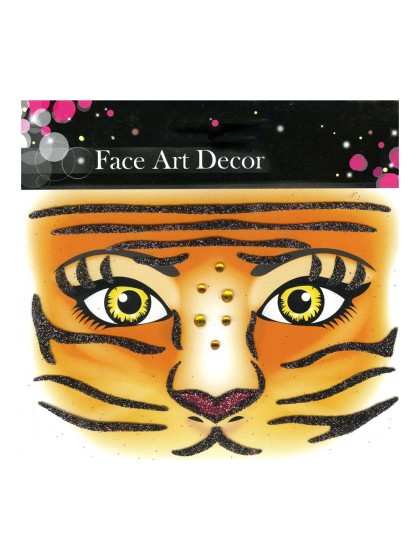 MAQUILLAGE AUTOCOLLANT TIGRE 