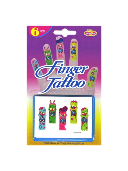 TATOUAGE DE DOIGT - MONSTRE 