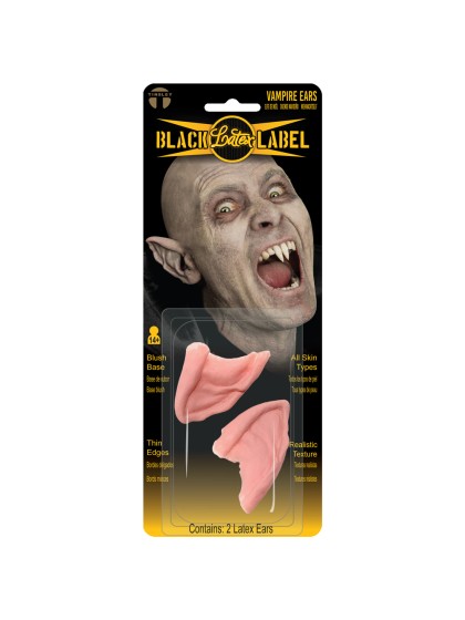 2 LATEX VAMPIRE EARS 