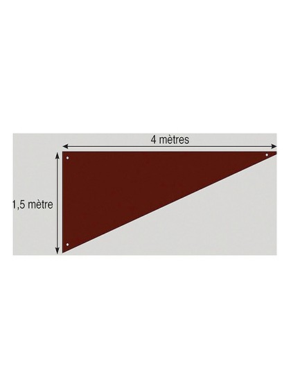 TENTURE TRIANGLE CHOCOLAT 