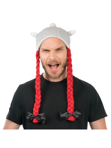 CASQUE OBELIX TISSU ADULTE - ASTERIX® TU