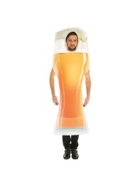 BEER GLASS COSTUME ONE SIZE
