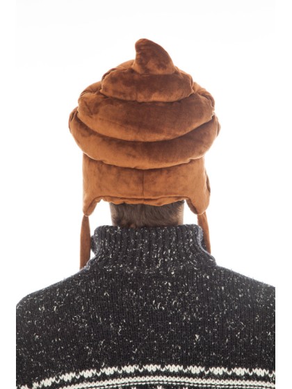 EMOJI POOP HAT ONE SIZE