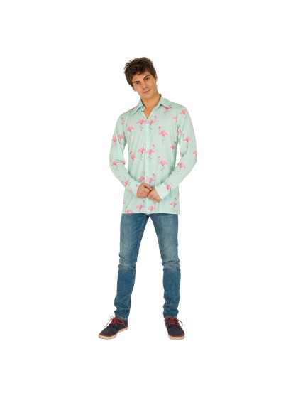 HEMD FLAMINGO ROSA L