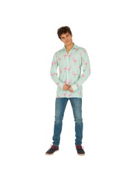 HEMD FLAMINGO ROSA XL