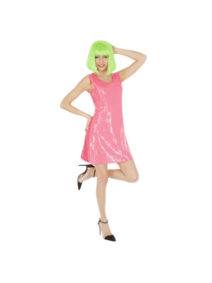 ROBE SEQUIN ROSE M