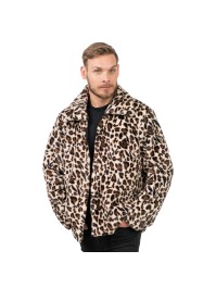 JACKE BEDRUCKT LEOPARD MANN M