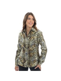 HEMD TIGER GOLD PAILLETTEN FRAU S