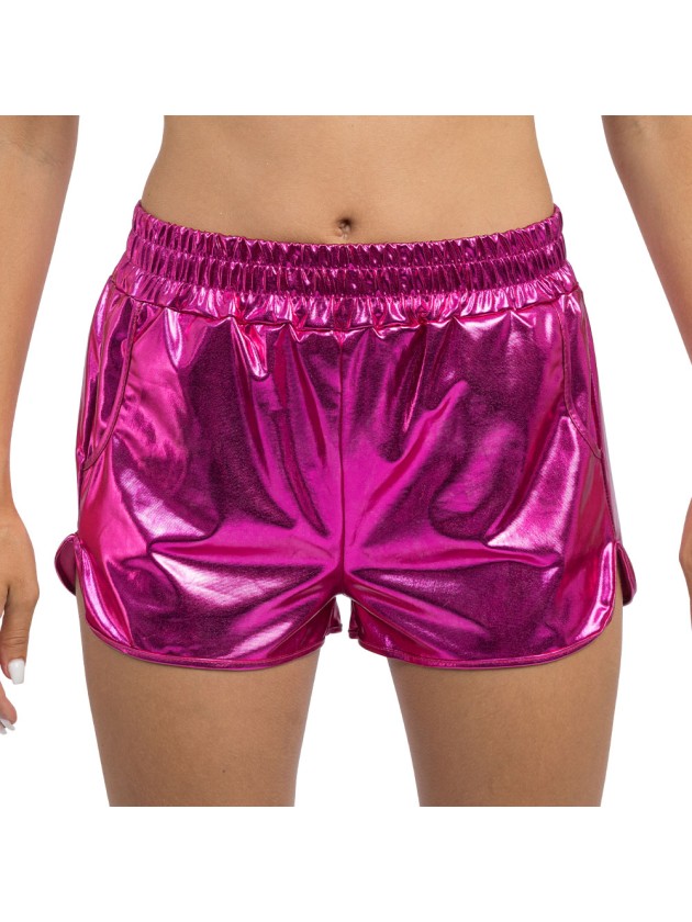SHORT METALLISCH ROSA L