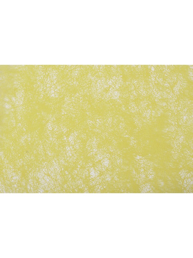 10 YELLOW ROUND ROMANCE TABLE SETS 34CM