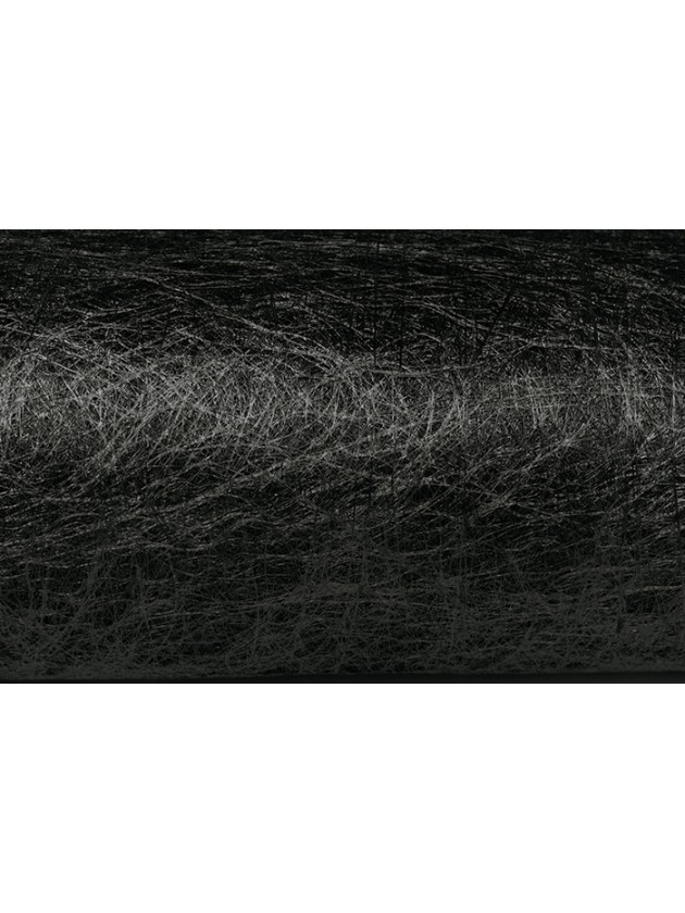 BLACK GLOSS TABLE RUNNER 30CM X 10M