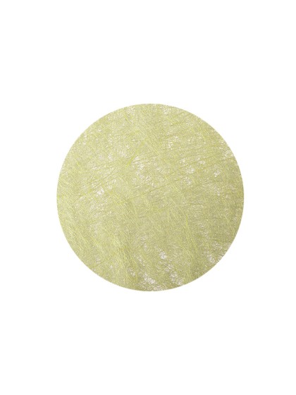 10 GOLD GLOSS ROUND PLACEMATS 34CM