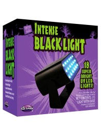 6 BLACK LED INTENSE STROBE 2 SPEEDS 4CM X 9CM X 9CM