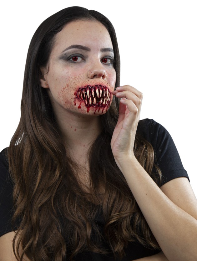 CICATRICE LATEX DENTS DE L’HORREUR 