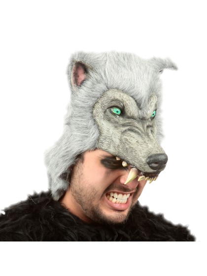 MASQUE GRAY WOLF HELMET 