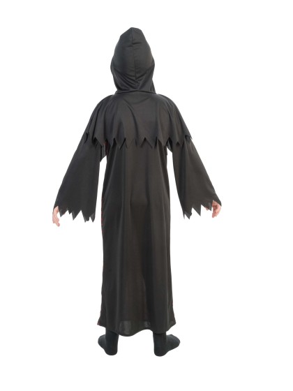 FIRE SKULL COSTUME 2 PIECES ONE SIZE KID