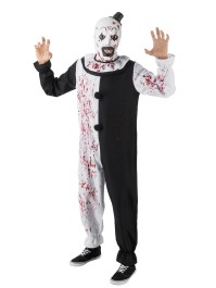 COMBINAISON ENSANGLANTEE ART LE CLOWN - TERRIFIER® 180CM