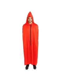 UMHANG KAPUZE STOFF ROT 190CM