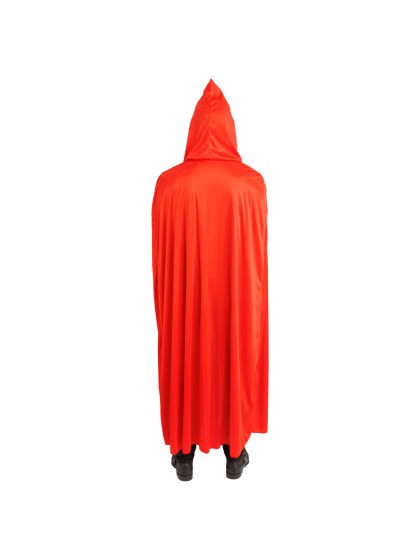 UMHANG KAPUZE STOFF ROT 190CM