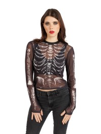 TOP MESH SKELETT XL