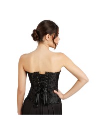 KORSETT BUSTIER SCHWARZ M