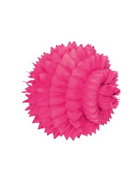 SET 2 BOULES ALVEOLEES FUCHSIA 15CM