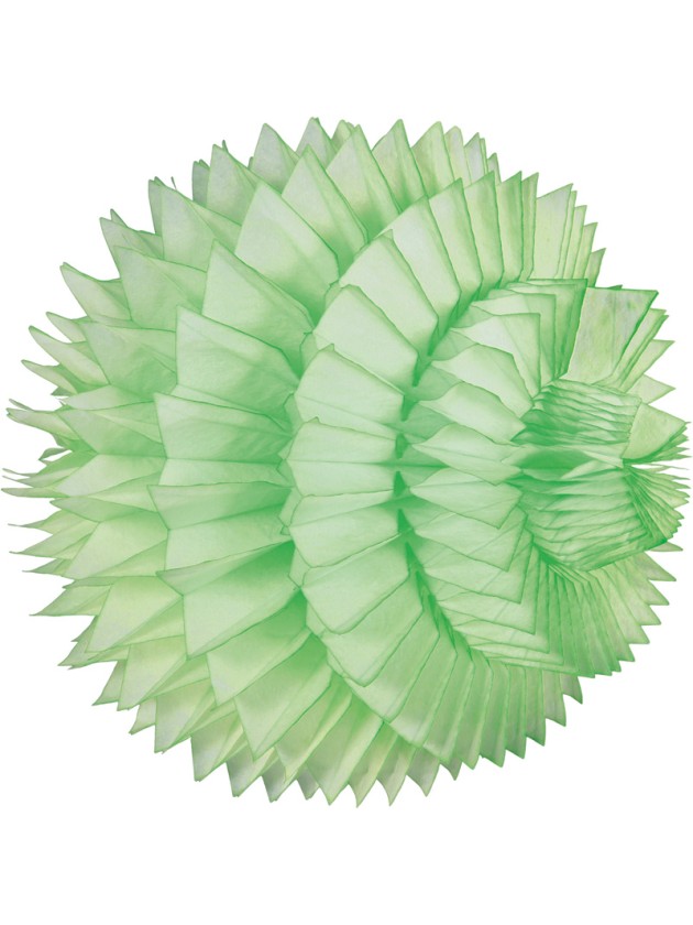 SPIKY BALL PASTEL GREEN 25CM