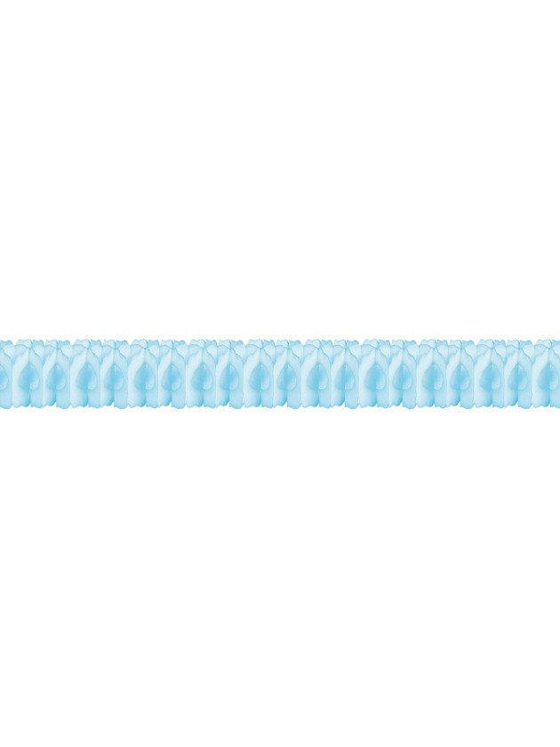 DECO GARLAND LIGHT BLUE 3M