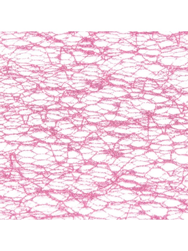 TISCHLÄUFER GLITTER ALT ROSA 30CM X 5M