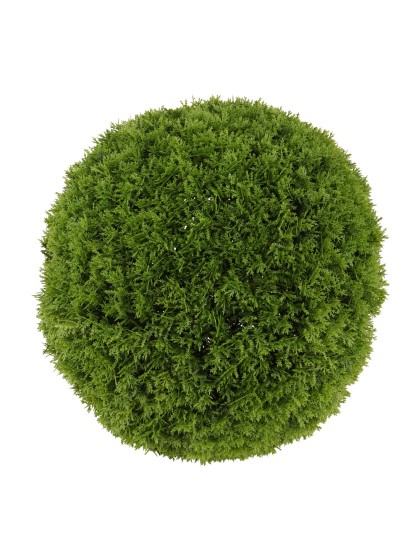 KUGEL DEKO CYPRES GRÜN ASSEMBLER DIA 33CM