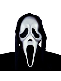 MASQUE GHOST FACE ™ AVEC CAPUCHE 