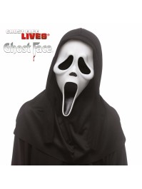 MASKE KIND GHOST FACE ™ MIT KAPUZE 14CM X 7CM X 24CM