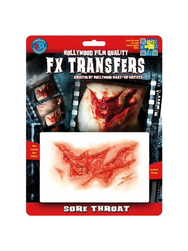 TRANSFER 3D SORE THROAT 