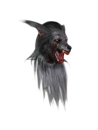 MASQUE LOUP NOIR 
