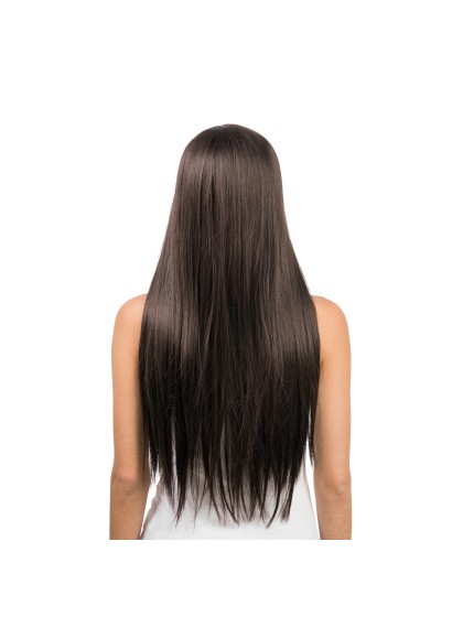 PERRUQUE KEYLA CHEVEUX LONGS BRUN 73CM