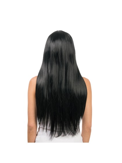 PERRUQUE KEYLA CHEVEUX LONGS NOIR 73CM