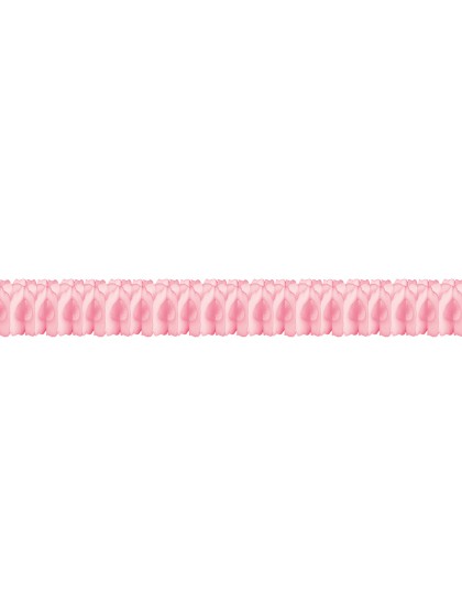 GUIRLANDE DECO ROSE PASTEL 3M