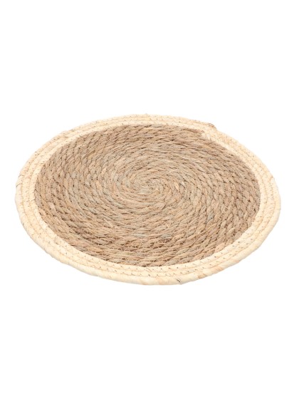 TISCHSET STROH BICOLORE DIA 38CM