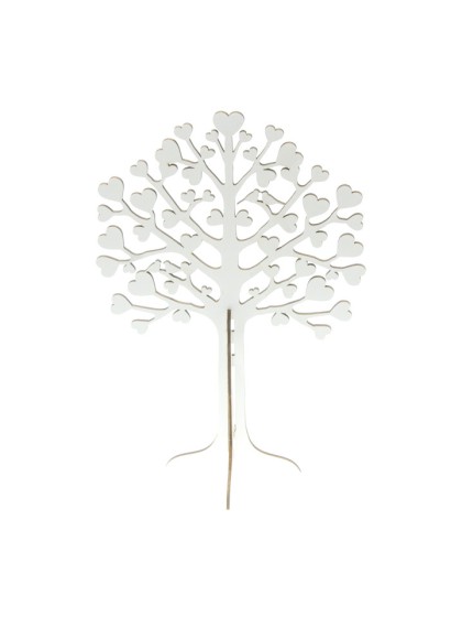 ARBRE A VOEUX BOIS BLANC 30CM