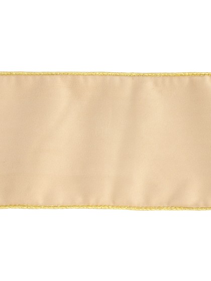 DELUXE VELVET ALMOND RIBBON 12CM X 5M