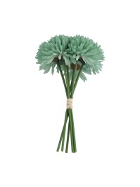 BUNCH OF 6 DAHLIA YUCALYPTUS 26CM