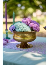 BUNCH OF 6 DAHLIA SOFT MINT 26CM