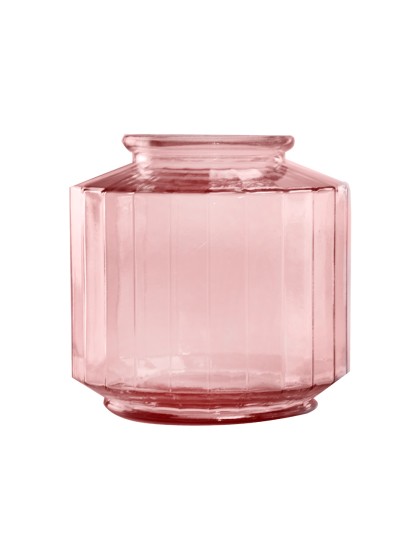 VASE FLORA ROSA ZART DIA 23CM X 23CM