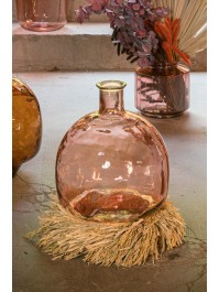 VASE LEA ROSA ZART DIA 34CM X 43.5CM