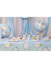 TISCHDECKE PAPIER RECYCLABLE 40GSM MOLANG © 136CM X 228CM