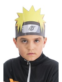 8 PAPER HEADBANDS NARUTO/KAKASHI 2 ASS NARUTO SHIPPUDEN © 
