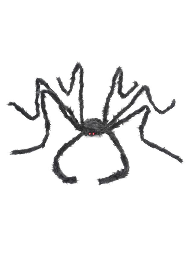 ARAIGNEE GEANTE VELUE NOIRE 2M X 24CM