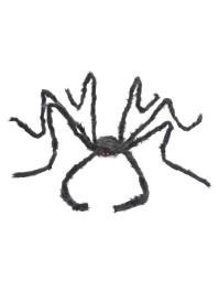 ARAIGNEE GEANTE VELUE NOIRE 2M X 24CM