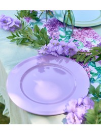 SOUS-ASSIETTE PP LILAS BRILLANT DIA 33CM