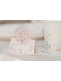8 MARQUE-PLACES MON BAPTEME 8CM X 8CM